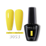 Qfdian  15ml Semi-permanent Rubber Base For UV Gel Nails Polish Manicure LED Hybrid Enamel Lakiery Hybrydowe Vernis Gel Varnishes