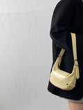Qfdian Luxury Design Fashion Sweet Y2k Aesthetic Shoulder Bag Korean Chic Kawaii Star Handbags All Match Office Lady Crossbody Bags