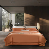 Qfdian 4Pcs Luxury 1000TC Egyptian Cotton White Hotel Style Bedding Set Hollow Wide Edge Duvet Cover Bed Sheet Fitted Sheet Pillowcases
