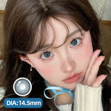Qfdian  Blue Contact Lenses for Eyes Fashion Color Pupils Beauty Green Lenses Natural Eye Color Lenses for Myopia 1 Pair Cosplay