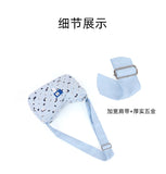Qfdian Sweet Cool Y2k Aesthetic Fashion Handbags Women Casual All Match Vintage Shoulder Bag Girls Patchwork Denim Holes Crossbody Bags