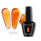 Qfdian  15ml Semi-permanent Rubber Base For UV Gel Nails Polish Manicure LED Hybrid Enamel Lakiery Hybrydowe Vernis Gel Varnishes