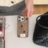 Qfdian Winter ins points bowknot cloth phone case for iphone 15pro 14 13 15 16 pro max 14promax 16ProMax 13pro 2 colors cover shell