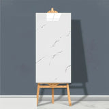 Qfdian 30cmx60cm Wallpapers Home Decor Anti-fouling Waterproof Wallpaper Sticker Kitchen 3D Ceramic Tile Decoration Bedroom Marble Room