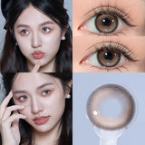 YIMEIXI 10Pcs/1Day Contact Lenses for Eyes Daily Disposable Lens with Diopters High Quality Natural Beauty Pupils
