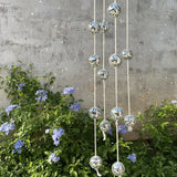 Qfdian  Retro Disco Balls Wind Chimes Pendant Rainbow Maker  Room Decor Party Holiday Home Decoration Hanging Handicrafts Interior Decor