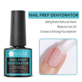 Qfdian 7ml Crystal Jelly Nude Rubber Base Gel Transparent Semi-permanent Varnish UV LED Construction Gel Nail Art Manicure