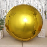 Qfdian  32inch Silver Gold 4D Balloons Foil Helium Huge Balloon Birthday Party Wedding Halloween Christmas Valentines Baby Shower Decor