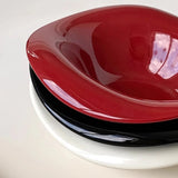 Qfdian  Handmade Ceramic Dessert Bowl Solid Color Yogurt Bowl Household High-value Tableware Fruit Salad Breakfast Oat Yogurt Bowl