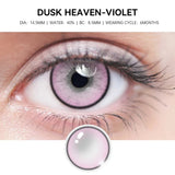 Qfdian  2pcs pupils halloween Blue Green contact lenses for Eyes Natural Colored contact lenses Prescription myopia Brown Lens