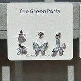 Qfdian Personalized Punk Star Heart Cross Chain Double Layer Necklace For Men Women Y2K Fashion Trend Rock Party Grunge EMO Accessories