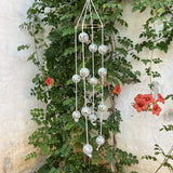 Qfdian  Retro Disco Balls Wind Chimes Pendant Rainbow Maker  Room Decor Party Holiday Home Decoration Hanging Handicrafts Interior Decor