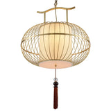 Qfdian  New Lantern Pendant Light Personalized and Creative Tea Room Light Iron Art Yang Table Light Fabric Simple Chinese Style