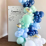 Qfdian  Mint Green Balloons Arch Garland Kit Pastel Green Balloon Kid Birthday Party Decor Baby Shower Wedding Decorations Easter Globos