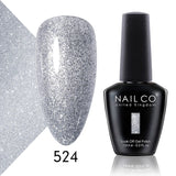 Qfdian  15ml 334 Blue Pink Colors Nail Gel Polish Soak Off UV LED Nail Lacquer Varnish Semi Permanent Nail Art Gel For Nail Art