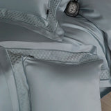 Qfdian 4Pcs Luxury Embroidery 1000TC Lyocell Eucalyptus Fiber Soft Silky Bedding Set Duvet Cover Set Bed Sheet/Fitted Sheet Pillowcases