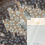 Qfdian Hipster Pure White Flowers Rose Spring Lily Peony Camellia Daisy Jelly Cherry Blossom Magnolia Nail Art Stickers Manicure Decals