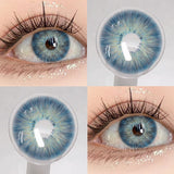 Qfdian  1pair New ARTHUR Color Contact Lenses for Eyes Green Eye Lenses Gray Contacts Fashion Cosmetic Pupils Yearly Color Eyes