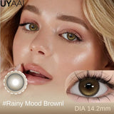 Qfdian  NEW Color Contact Beauty Blue Colorcon Natual Black Lens Big Eyes Cosmetic Red Lenses Colorcon Beauty Brown Soft Pupils