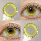 Qfdian  1pair New Fashion Cosplay Contact Lenses for Eyes Brown Lenses Myopia Color Contact Lenses Halloween Beauty Blue Lenses