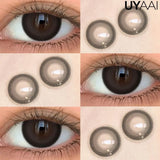 Qfdian  Color Contact Lenses Beauty Blue Lens Makeup Colorcon Fashion Natural Black Eyes Lens Natural Brown Lenses Fashion Lens