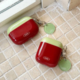Qfdian Korea lucky case for apple airpods 4 2024 cute headphone cover for airpods 1/2/3 pro 2nd wireless bluetooth charging box shell