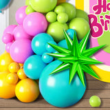 Qfdian  106Pcs Exploding Star Candy Party Balloon Garland Arch, Suitable for Birthday Party Bride Shower Gift Party Wedding Party Decora