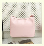 Korean Streetwear Transparent Ita Bags Simple All Match Zipper Bow Women Underarm Bag New Y2k Aesthetic Casual Shoulder Handbags