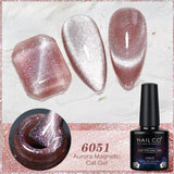 Qfdian Transparent Cat Eye Gel Nail Polish 10ml UV Nail Art Semi Permanent Hybrid Varnishes Magnet SPAR Lacquer Gel Vernis Soak