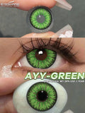 Qfdian 1pair Colored Contact Lenses Purple Eye Lenses Yearly Cosplay Red Lenses Cosmetic Contact Helloween Soft Makeup Pupils