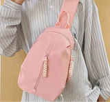 Qfdian 2025 New Women Trendy Casual Simple Shoulder Handbags Streetwear All Match Travel Crossbody Bag Y2k Aesthetic Solid Chest Bags