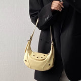 Qfdian Luxury Design Fashion Sweet Y2k Aesthetic Shoulder Bag Korean Chic Kawaii Star Handbags All Match Office Lady Crossbody Bags