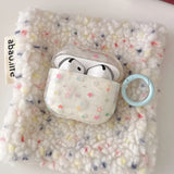 Qfdian Clear Shiny Star TPU Soft Silicone Protective Case For AiRpods 1 2 3 4 Pro 2 3nd Generation Wireless Bluetooth Earphone Cover