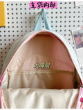 Qfdian Japanese Ins Transparent Ita Bags Kawaii Women Y2k Aesthetic Sweet Mini Backpacks Fashion All Match Cute Girls Schoolbags Trendy