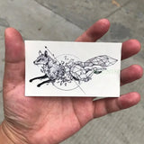 Qfdian  Waterproof Temporary Tattoo sticker Biological hazard  Biohazard danger peace day tatto flash tatoo fake tattoos for men women