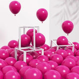 Qfdian  120pcs 5inch Pink Balloons, Small Latex Balloons for Baby Bridal Shower Gender Reveal Birthday Party Decorations