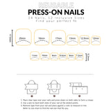 Qfdian  24pcs Light Pink Cat's Eye Press On Nails For Foot Simple Red Wave Point Decor False Toenails Korean Style Summer Fake Toenail