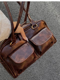 Qfdian Streetwear Fashion Women Purses and Handbags Office Lady Vintage All Match Shoulder Bags 2025 Casual Y2k Aesthetic Underarm Bag