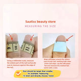 Qfdian  Galaxy False Nails Glitter Gradient Press on Nails with Star Moon Metal Decorations, Durable Acrylic Nails Comfortable Fit for