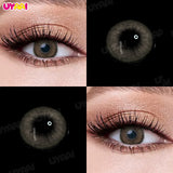 Qfdian  Color Contact NEW Eye Color Lens Makeup Green Eye Lenses Yearly For Eyes Blue Contact Lens Natural Colorcon High Quality