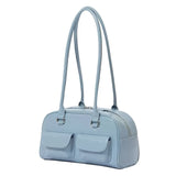 Qfdian Fashion Armpit Bag, High- Value Versatile Handbag Niche Design Women Tote Shoulder Bag, Retro Pu Leather Purses and Handbags