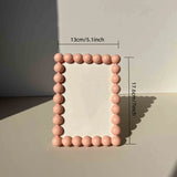 Qfdian  4x6 inch Plastic Photo Frame Modern Minimalist Hanging&Free Stand Photo Display Rack Tabletop Home Decor Acrylic Frame