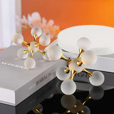 Qfdian  Minimalist Crystal Art Ornaments Geometric Crystal Sculpture Living Room TV Cabinet Coffee Table Entrance Home Decoration