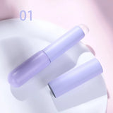 Qfdian Nail Art Silicone Applicator Sticks Chrome Pigment Dust Applying Manicure Tool Easy-Daub Pigment Silicone Nail Brushes