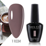 Qfdian  15ml 334 Blue Pink Colors Nail Gel Polish Soak Off UV LED Nail Lacquer Varnish Semi Permanent Nail Art Gel For Nail Art