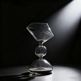 Qfdian  Creative Glass Hourglass Timer Home Art Alien Three Sections Sand Clocks Desktop Office Decor Creative Gifts Modern Home Decor