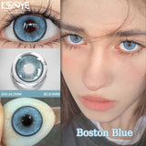 Qfdian Contacts Colored Lenses 2Pcs New Product Myopia Degree 0 to -8.00 Cosplay Series Soft Lens EyeBeauty Pupil