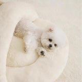 Qfdian  Teddy Small and Medium-sized Dog Pet Sleeping Pads Cat Bed Four Seasons Universal  Deep Sleep Bed Pet Tent Cave Nest Cat House