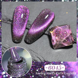 Qfdian Transparent Cat Eye Gel Nail Polish 10ml UV Nail Art Semi Permanent Hybrid Varnishes Magnet SPAR Lacquer Gel Vernis Soak