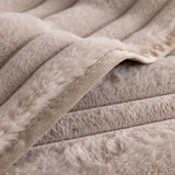 Qfdian  Rabbit Fur Skirt Sofa Cushion Winter New Fixed Anti Slip Skin Friendly Breathable Soft Comfortable Thick Warm Cover Cloth Towel